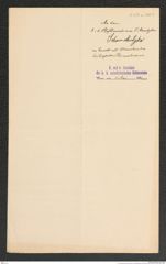 k.k. naturhistorisches Hofmuseum, Intendanzakten 1885-1896 (Hauer), Aktenzahl Z.299.a/1891, Seite 4